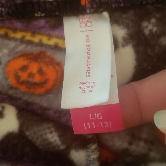 Cute Halloween Pumpkin Skull Candy Corn Buttery Soft Fleece Lounge Pants… - Picture 5 of 7